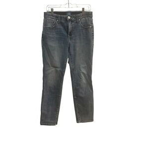 JAG Jeans Women's Blue Denim Carter Girlfriend Skinny Ankle Pants Size 8